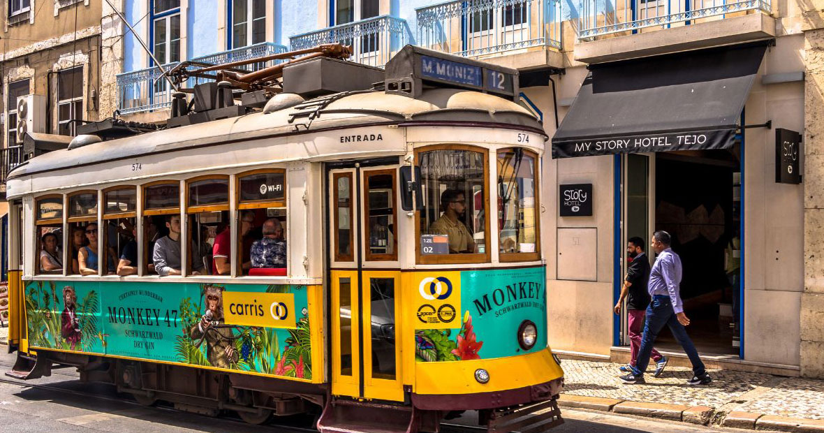 Trams historiques de Porto